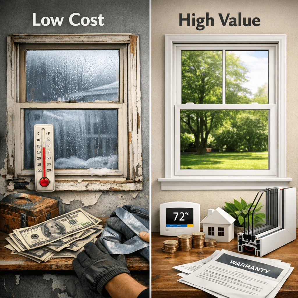 Toronto homeowner satisfied after new energy efficient windows installation